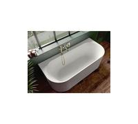 Baignoire murale en solid surface RIHO VALOR Back2Wall 180x80x56 cm