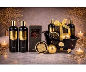 Baignoire Noir/Doré Patchouli - FRENCH TENDANCE