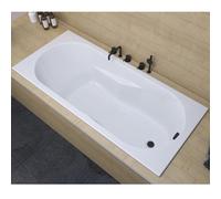 RIHO Lazy Baignoire rectangulaire encastrée, B081001005,