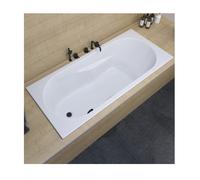 Baignoire Ovale Riho Lazy gauche 800x480x1800mm Blanc
