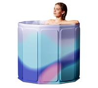 Baignoire Pliable, 80 x 70 cm (L x H) Baignoire Mobile Pour Bains Chauds Et Froids Pour Petites Salles De Bain Douche Spa Et Bien-être En Extérieur Bain De Glace Pour Adultes
