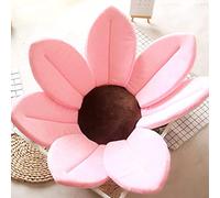 Baignoire pliable à fleurs pour jeux de bébé - Coussin tournesol (rose, 80 cm)