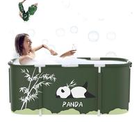 Baignoire pliable avec coussin de siège, baignoire portable, baignoire de spa mobile