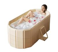 Baignoire pliable : baignoire pliable, bain chaud ou grande baignoire de glace isolée | Baignoire de trempage pliable, accessoire de bain familial pour la douche