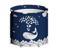 Baignoire pliable - Baignoire portable, grand réservoir de douche à plier et à stocker, ce qui garantit qu'elle ne prend pas beaucoup de place et peut être utilisée à tout moment et n'importe où