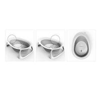 Boon B11199 Naked 2-Position Collapsible Bathtub-Grey