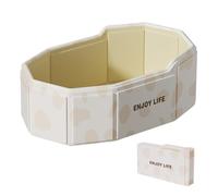 Baignoire pliable pour bébé, baignoire portable pour enfants avec un design ergonomique et un écoulement facile, pliable pour bébé pour nouveau-né à tout-petit, pour kaki