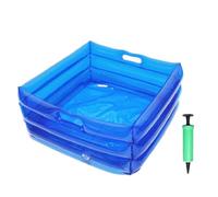 Baignoire pliable pour piscine - Lavabo gonflable pour bain de pieds pour piscine | Lavabo à pieds gonflable multifonction | Lavabo portable pour la maison, le spa, le jardin, la plage, le camping, la