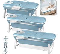 Baignoire Pliable XL LILIIN - Confort & Détente pour Salle de Bain, Douche et Balcon