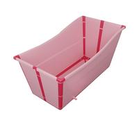 Baignoire Pliante Pour Adultes, Baignoires Autoportantes, Baignoire Pliante Portable, Grand Bassin De Douche Pliable, Sauna Domestique Pour Baignoire Adulte, Bain De Glace Extérieur(Color:Rose)
