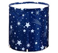 Baignoire portable 27.6x25.6 '' baignoire portable d'isolation épaisse avec un drainage rapide pliable avec coussin éponge intégré pour une utilisation intérieure et extérieure pliable
