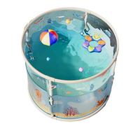 Baignoire portable, baignoire à glace pliable, baignoire de trempage à la maison, 70x65 cm, spacieux, résistant aux fuites, configuration facile et drainage, option de bain à chaud et à froid pour le