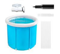 Baignoire Portable,Baignoire Plongeable Froide Pliable - Grande Étanche Pliable Pour Voyage Jardin Plage Camping Maison Salle De Bain
