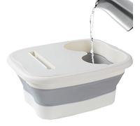 Baignoire portable pour trempage des pieds - Plateau de massage pour les pieds, bain de pieds et baignoire spa portable pour rinçage des pieds pour femmes, enfants, hommes, seniors