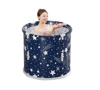 Baignoire portable - Seau de bain pliable pour adultes, piscine immersive pliable avec tonneau de glace | Baignoire à glace autoportante pour adultes, bain à remous, salle de bain familiale séparée