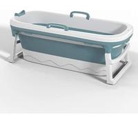 Baignoire pour adulte, baignoire portable, baignoire vapeur à la sueur, baignoire pliable, baignoire mobile pour adulte, baignoire épaisse pliable en plastique (taille : 115 cm)