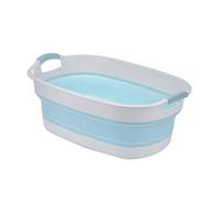Baignoire pour animaux de compagnie avec bouchon de vidange d'eau, baignoire pliable pour chiots, petits chiens, chats, bassin de douche pour animaux de compagnie, conception Portable permettant de