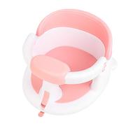 Baignoire pour bébé anti-glissement - Chaise de bain pour bébé avec ventouses - Lame de bain pour bébé - Chaise de douche amovible avec coussinet antidérapant pour enfants de 6 à 24 mois