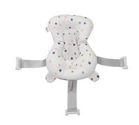 Baignoire pour bébé avec cale d'oreiller et sangles de sécurité, coussin de bain flottant pour bébé, coussin de baignoire pour évier de baignoire pour nourrisson, nouveau-né, support stabilisateur