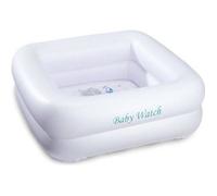 Baignoire pour bébé - BABY WATCH - Blanc - Rectangulaire - 85 x 85 x 33 cm - Intérieur