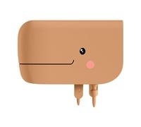Baignoire pour bébé, en silicone, souple, motif de dessin animé, pour , produit de sécurité pour la salle de bain des , protège le bébé contre les coups