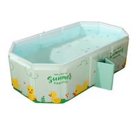 Baignoire pour bébé pliable 30, 7x17, 7x11, 8 pouces baignoire bébé pliable avec une double édition et soutenir les pieds pour enfants 0-8 ans