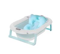 Baignoire pour bébé pliante PREMIUM 80cm, baignoire pour bébé vec thermomètre, coussin, idéale comme équipement de base pour les