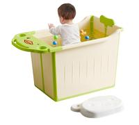 Baignoire Pour Bébé | Rangement Facile Baignoire Siège Bébé - Bain Sûr Épais pour Voyage Maison Vacances