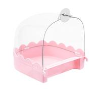 Baignoire pour calopsittes - Baignoire pour perroquets, perruches, oiseaux, accessoire multifonction pour cage à oiseaux, petit bol de bain pour perroquet, nettoyage des fournitures pour animaux de