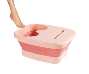 Baignoire Pour Les Pieds - Seau Spa Portable, Bol De Bassin Thérapeutique | Conteneur Pliable À Pied Profond, Bassin De Bain De Massage Léger Pour L'athlète Post D'Entraînement Pour