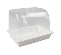 Baignoire pour oiseaux Duvoplus Blanc 24x17x18 cm