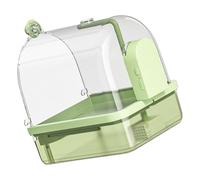 Baignoire pour oiseaux pour animaux de compagnie, facile à nettoyer, circulation d'eau continue, fontaine automatique avec baignoire MultiTap Baignoire pour oiseaux Baignoire ABS avec grande capacité