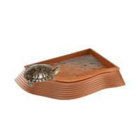 Baignoire pour tortue - Gamelle d'eau pour reptiles - Bol de tortue multifonction - Décoration d'aquarium pour terrarium - Idéal pour nourrir et hydrater les tortues et bien plus encore