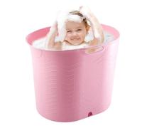 Baignoire pour tout-petits, baignoire pour | Baignoire bébé confort épaissie résistante aux hautes températures | Grand seau de bain pour bébé, pour les voyages en famille