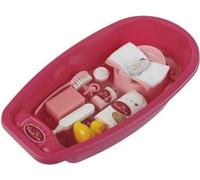 Baignoire Princess Coralie - KLEIN - Grand modele avec accessoires - Rose - Pour enfant des 3 ans