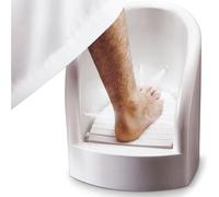 Baignoire professionnelle pour pédicure avec jets de pulvérisation sous pression et valves d'entrée/sortie - Design résistant à la chaleur à 90 °C pour une relaxation profonde, un soulagement du