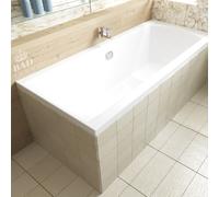 Baignoire Rectangulaire 160x75 + des panneaux en polystyrène Siphon + pieds INES