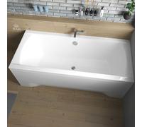 Baignoire Rectangulaire 160x75 + tablier en acrylique Siphon + pieds - INES