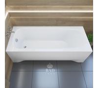 Baignoire Rectangulaire 170x75 + tablier en acrylique Siphon + pieds - MEDIUM