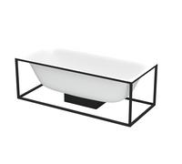 Baignoire rectangulaire autoportante BetteLux Shape, 2 pentes dorsales, 1700 ...