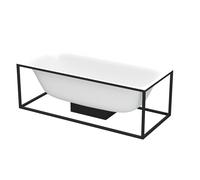 Baignoire rectangulaire autoportante BetteLux Shape, 2 pentes dorsales, 1700 ...