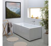 BAIGNOIRE RECTANGULAIRE AVEC HYDROMASSAGE | ADELE