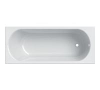 Baignoire rectangulaire GEBERIT Bastia - Avec pied - 160x70 cm - 00091800000 Blanc G