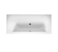 Baignoire Rectangulaire Riho Linares Velvet White 1700x750x440mm Blanc Satiné B141001105
