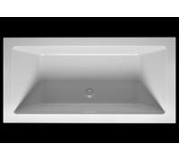 Baignoire Rectangulaire Riho Rethink Cubic FALL, à encastrer 1800x900mm Blanc Brillant