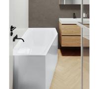 Baignoire Rectangulaire Riho Rethink Space Version Gauche, 1 dossier 1700x900mm Blanc Brillant