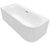 Baignoire Rectangulaire Villeroy et Boch Loop & Friends angle Gauche, Ovale Duo 1800x800mm Stone White CeramicPlus