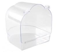 Trixie Baignoire couverte pour oiseaux – forme semi-circulaire – 14 × 15 × 15 cm