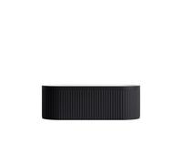 Baignoire Steinberg série 740, îlot, 1 710 x 720 x 560 mm, SOLIDSurface, 7408010SW, Couleur: Noir mat / Blanc mat