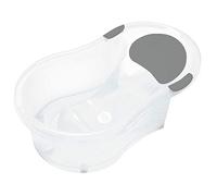Baignoire transat dBb Remond pour bébé de 0 à 6 mois - blanche translucide pailletée